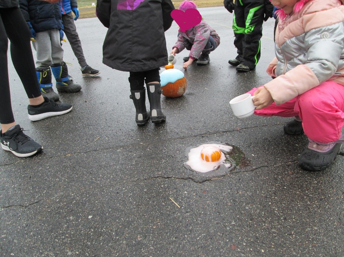 children playing outdoors in yard