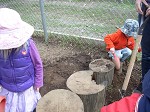 outdoor play, yard work